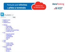 Tablet Screenshot of planes.cz