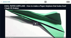 Desktop Screenshot of planes.mobi